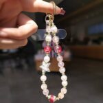 かわいい キラキラ 手首 ハンドストラップ 携帯ストラップ キラキラ キーホルダー スマホストラップ 女子 短い 可愛い スマホ スマホストラップ リストストラップ  SKU: AC04302025126 - Image 3