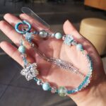 かわいい キラキラ 手首 ハンドストラップ 携帯ストラップ キラキラ キーホルダー スマホストラップ 女子 短い 可愛い スマホ スマホストラップ リストストラップ 全2色 SKU: AC04302025127 - Image 7