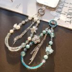 かわいい キラキラ 手首 ハンドストラップ 携帯ストラップ キラキラ キーホルダー スマホストラップ 女子 短い 可愛い スマホ スマホストラップ リストストラップ 全2色 SKU: AC04302025127 - Image 13