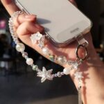 かわいい キラキラ 手首 ハンドストラップ 携帯ストラップ キラキラ キーホルダー スマホストラップ 女子 短い 可愛い スマホ スマホストラップ リストストラップ 全2色 SKU: AC04302025127 - Image 9