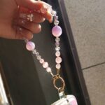 かわいい キラキラ 手首 ハンドストラップ 携帯ストラップ キラキラ キーホルダー スマホストラップ 女子 短い 可愛い スマホ スマホストラップ リストストラップ  SKU: AC04302025133 - Image 10