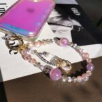 かわいい キラキラ 手首 ハンドストラップ 携帯ストラップ キラキラ キーホルダー スマホストラップ 女子 短い 可愛い スマホ スマホストラップ リストストラップ  SKU: AC04302025133 - Image 6