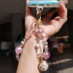 かわいい キラキラ 手首 ハンドストラップ 携帯ストラップ キラキラ キーホルダー スマホストラップ 女子 短い 可愛い スマホ スマホストラップ リストストラップ  SKU: AC04302025133 - Image 5