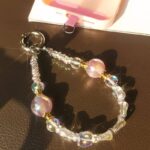 かわいい キラキラ 手首 ハンドストラップ 携帯ストラップ キラキラ キーホルダー スマホストラップ 女子 短い 可愛い スマホ スマホストラップ リストストラップ  全5色 SKU: AC04302025142 - Image 8