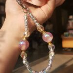 かわいい キラキラ 手首 ハンドストラップ 携帯ストラップ キラキラ キーホルダー スマホストラップ 女子 短い 可愛い スマホ スマホストラップ リストストラップ  全5色 SKU: AC04302025142 - Image 7