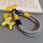 手首 腕掛け ハンドストラップ 手首ストラップ スマホ ストラップ 携帯ストラップ リストストラップ 手首 落下防止 紐 ひも ハンドストラップ  全5色 SKU: AC04302025147 - Image 7