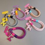 手首 腕掛け ハンドストラップ 手首ストラップ スマホ ストラップ 携帯ストラップ リストストラップ 手首 落下防止 紐 ひも ハンドストラップ  全5色 SKU: AC04302025147 - Image 5
