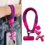 手首 腕掛け ハンドストラップ 手首ストラップ スマホ ストラップ 携帯ストラップ リストストラップ 手首 落下防止 紐 ひも ハンドストラップ  全5色 SKU: AC04302025147