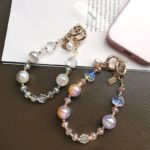 かわいい キラキラ 手首 ハンドストラップ 携帯ストラップ キラキラ キーホルダー スマホストラップ 女子 短い 可愛い スマホ スマホストラップ リストストラップ 全7色  SKU: AC04302025152 - Image 14