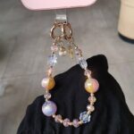 かわいい キラキラ 手首 ハンドストラップ 携帯ストラップ キラキラ キーホルダー スマホストラップ 女子 短い 可愛い スマホ スマホストラップ リストストラップ 全7色  SKU: AC04302025152 - Image 13