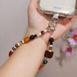 かわいい キラキラ 手首 ハンドストラップ 携帯ストラップ キラキラ キーホルダー スマホストラップ 女子 短い 可愛い スマホ スマホストラップ リストストラップ   SKU: AC04302025153 - Image 2