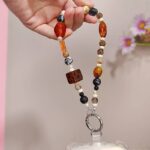 かわいい キラキラ 手首 ハンドストラップ 携帯ストラップ キラキラ キーホルダー スマホストラップ 女子 短い 可愛い スマホ スマホストラップ リストストラップ   SKU: AC04302025153 - Image 4