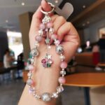 かわいい キラキラ 手首 ハンドストラップ 携帯ストラップ キラキラ キーホルダー スマホストラップ 女子 短い 可愛い スマホ スマホストラップ リストストラップ   SKU: AC04302025154