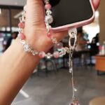 かわいい キラキラ 手首 ハンドストラップ 携帯ストラップ キラキラ キーホルダー スマホストラップ 女子 短い 可愛い スマホ スマホストラップ リストストラップ   SKU: AC04302025154 - Image 4