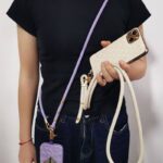 PU合成革製 スマホショルダー 携帯ストラップ 首掛け 首かけ 斜めがけ スマホ ショルダーストラップ ネックストラップ ショルダーストラップ 全6色  SKU: AC04302025156 - Image 29