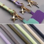 PU合成革製 スマホショルダー 携帯ストラップ 首掛け 首かけ 斜めがけ スマホ ショルダーストラップ ネックストラップ ショルダーストラップ 全6色  SKU: AC04302025156 - Image 27