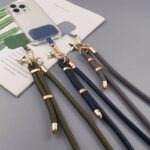 PU合成革製 スマホショルダー 携帯ストラップ 首掛け 首かけ 斜めがけ スマホ ショルダーストラップ ネックストラップ ショルダーストラップ 全6色  SKU: AC04302025156 - Image 26