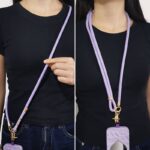 PU合成革製 スマホショルダー 携帯ストラップ 首掛け 首かけ 斜めがけ スマホ ショルダーストラップ ネックストラップ ショルダーストラップ 全6色  SKU: AC04302025156 - Image 24