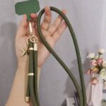 PU合成革製 スマホショルダー 携帯ストラップ 首掛け 首かけ 斜めがけ スマホ ショルダーストラップ ネックストラップ ショルダーストラップ 全6色  SKU: AC04302025156 - Image 18