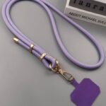 PU合成革製 スマホショルダー 携帯ストラップ 首掛け 首かけ 斜めがけ スマホ ショルダーストラップ ネックストラップ ショルダーストラップ 全6色  SKU: AC04302025156 - Image 12