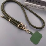 PU合成革製 スマホショルダー 携帯ストラップ 首掛け 首かけ 斜めがけ スマホ ショルダーストラップ ネックストラップ ショルダーストラップ 全6色  SKU: AC04302025156 - Image 7