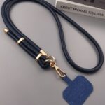 PU合成革製 スマホショルダー 携帯ストラップ 首掛け 首かけ 斜めがけ スマホ ショルダーストラップ ネックストラップ ショルダーストラップ 全6色  SKU: AC04302025156 - Image 5