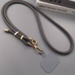 PU合成革製 スマホショルダー 携帯ストラップ 首掛け 首かけ 斜めがけ スマホ ショルダーストラップ ネックストラップ ショルダーストラップ 全6色  SKU: AC04302025156 - Image 3