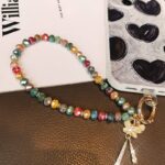 かわいい キラキラ 手首 ハンドストラップ 携帯ストラップ キラキラ キーホルダー スマホストラップ 女子 短い 可愛い スマホ スマホストラップ リストストラップ  SKU: AC04302025157 - Image 2