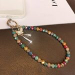 かわいい キラキラ 手首 ハンドストラップ 携帯ストラップ キラキラ キーホルダー スマホストラップ 女子 短い 可愛い スマホ スマホストラップ リストストラップ  SKU: AC04302025157 - Image 4