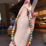 かわいい キラキラ 手首 ハンドストラップ 携帯ストラップ キラキラ キーホルダー スマホストラップ 女子 短い 可愛い スマホ スマホストラップ リストストラップ  SKU: AC04302025157 - Image 7