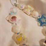 かわいい キラキラ 手首 ハンドストラップ 携帯ストラップ キラキラ キーホルダー スマホストラップ 女子 短い 可愛い スマホ スマホストラップ リストストラップ  SKU: AC04302025160 - Image 2