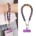 手首 腕掛け ハンドストラップ 手首ストラップ スマホ ストラップ 携帯ストラップ リストストラップ 手首 落下防止 紐 ひも ハンドストラップ  全5色 SKU:AC04302025170