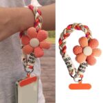 手首 腕掛け ハンドストラップ 手首ストラップ スマホ ストラップ 携帯ストラップ リストストラップ 手首 落下防止 紐 ひも ハンドストラップ  全5色 SKU:AC04302025178