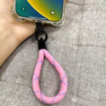 手首 落下防止 直径8mm 長度20cm ナイロン ハンドストラップ   携帯ストラップ 腕掛けストラップ 落下防止ストラップ スマホハンドストラップ SKU:AC04302025217 - Image 71