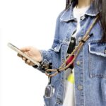 スマホショルダー 直径8mm 太さ 長度150cm 携帯ストラップ 肩掛け 首掛け 首かけ 斜めがけ スマホ ショルダーストラップ ネックストラップ ショルダーストラップ  SKU:AC04302025229 - Image 3