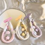 手首 腕掛け ハンドストラップ  手首ストラップ スマホ ストラップ  携帯ストラップ リストストラップ 手首 落下防止 紐 ひも ハンドストラップ 全5色 SKU:AC04302025230