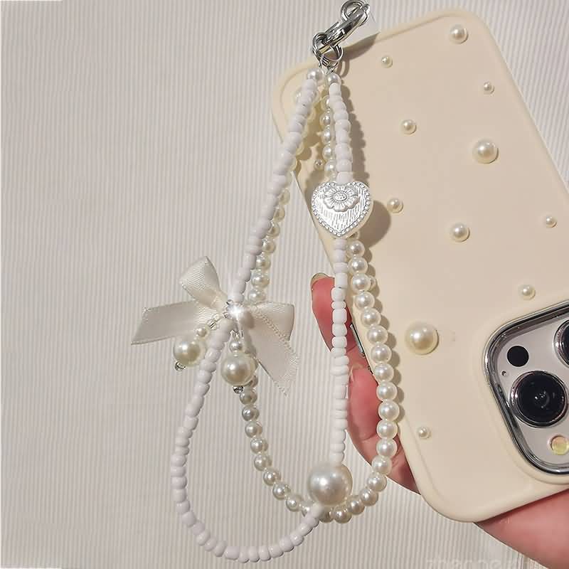 AC04302025234-1.jpg パールストラップ かわいい キラキラ 手首 ハンドストラップ 携帯ストラップ キラキラ キーホルダー スマホストラップ 女子 短い 可愛い スマホ スマホストラップ リストストラップ SKU:AC04302025234 - Image 1