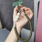 パールストラップ 合成革 手首 ハンドストラップ 携帯ストラップ キラキラ キーホルダー スマホストラップ 女子 短い 可愛い スマホ スマホストラップ リストストラップ  全9色 SKU:AC04302025238 - Image 9