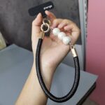 パールストラップ 合成革 手首 ハンドストラップ 携帯ストラップ キラキラ キーホルダー スマホストラップ 女子 短い 可愛い スマホ スマホストラップ リストストラップ  全9色 SKU:AC04302025238 - Image 8