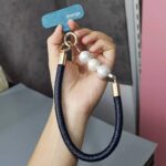 パールストラップ 合成革 手首 ハンドストラップ 携帯ストラップ キラキラ キーホルダー スマホストラップ 女子 短い 可愛い スマホ スマホストラップ リストストラップ  全9色 SKU:AC04302025238 - Image 5