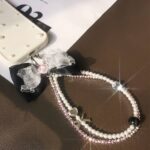 かわいい キラキラ 手首 ハンドストラップ 携帯ストラップ  キラキラ キーホルダー スマホストラップ  女子 短い 可愛い スマホ スマホストラップ   リストストラップ  SKU:AC04302025241 - Image 3