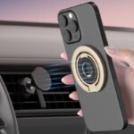 両面マグネット式 折り畳  スマホ スタンド Magsafe対応 スマートフォン リングホルダー360度回転可能 スタンドホルダー全5色 SKU:AC05062025006 - Image 4