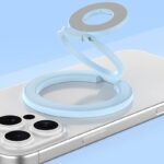 両面マグネット式 折り畳  スマホ スタンド Magsafe対応 スマートフォン リングホルダー360度回転可能 スタンドホルダー全5色 SKU:AC05062025006 - Image 3