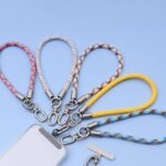 手首 腕掛け ハンドストラップ  直径7mm 手首ストラップ スマホ ストラップ 携帯ストラップ リストストラップ 手首 落下防止 紐 ひも ハンドストラップ 全44色 SKU:AC05092025028