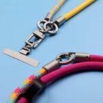 3in1 スマホショルダー 携帯ストラップ 首掛け 首かけ スマホ ショルダーストラップ ネックストラップ ショルダーストラップ 全18色 SKU:AC05092025029 - Image 2