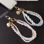 かわいい キラキラ 手首 ハンドストラップ 携帯ストラップ キラキラ キーホルダー スマホストラップ 女子 短い 可愛い スマホ スマホストラップ リストストラップ 全7色 SKU:AC05092025035 - 画像 (8)