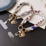 かわいい キラキラ 手首 ハンドストラップ 携帯ストラップ キラキラ キーホルダー スマホストラップ 女子 短い 可愛い スマホ スマホストラップ リストストラップ 全7色 SKU:AC05092025035 - 画像 (3)