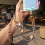 スマホショルダー 携帯ストラップ 首掛け 首かけ スマホ ショルダーストラップ ネックストラップ ショルダーストラップ 全2色 SKU:AC05092025041 - Image 3