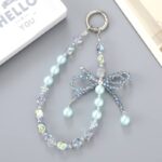 かわいい キラキラ 手首 ハンドストラップ 携帯ストラップ キラキラ キーホルダー スマホストラップ 女子 短い 可愛い スマホ スマホストラップ リストストラップ 全6色 SKU:AC05092025046 - Image 7