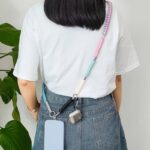 スマホショルダー 携帯ストラップ 首掛け 首かけ スマホ ショルダーストラップ 長度調節可能 ネックストラップ